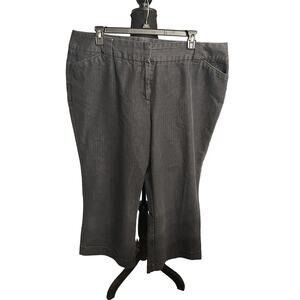 Women's DRESS BARN Black, Dress Pants Slacks,‎ 24W Plus Size